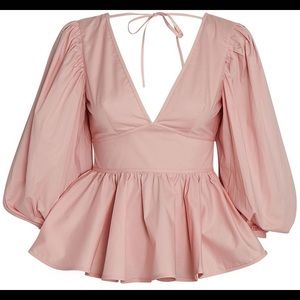 Staud Luna Top Pink